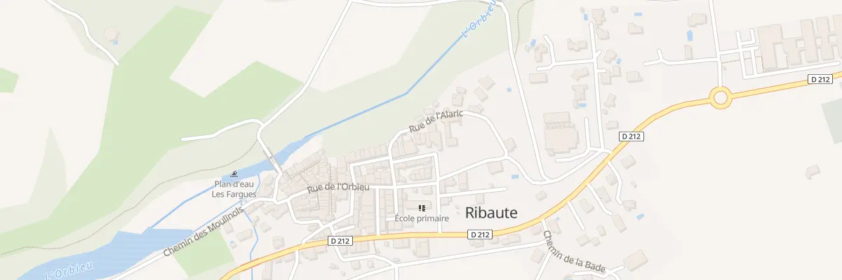 Plan du 4 Rue de l’Alaric à Ribaute