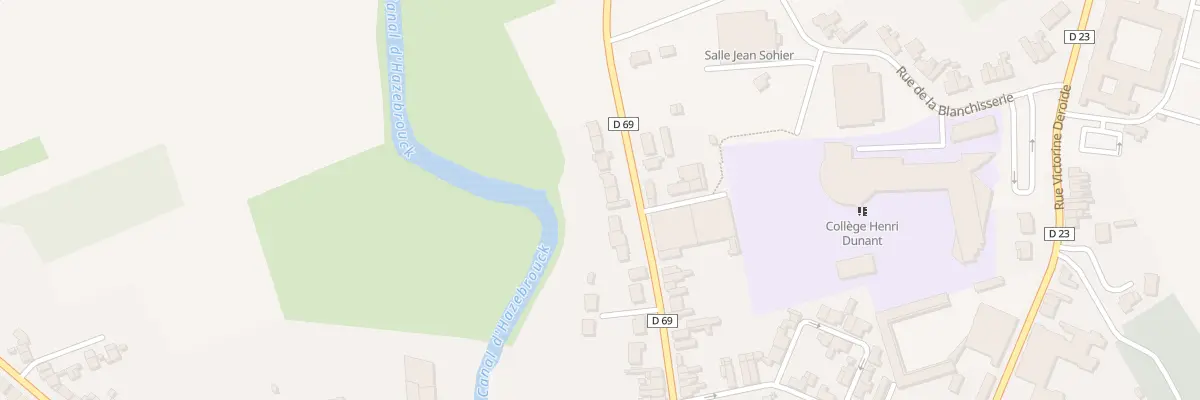 Plan du 65 Rue Gambetta à Merville