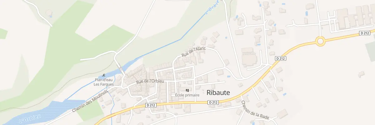 Plan du 8 Rue des Fleurs à Ribaute