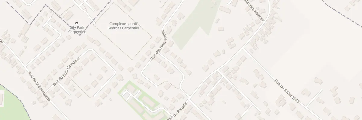Plan du 14 Rue des Hespérides à Verquin