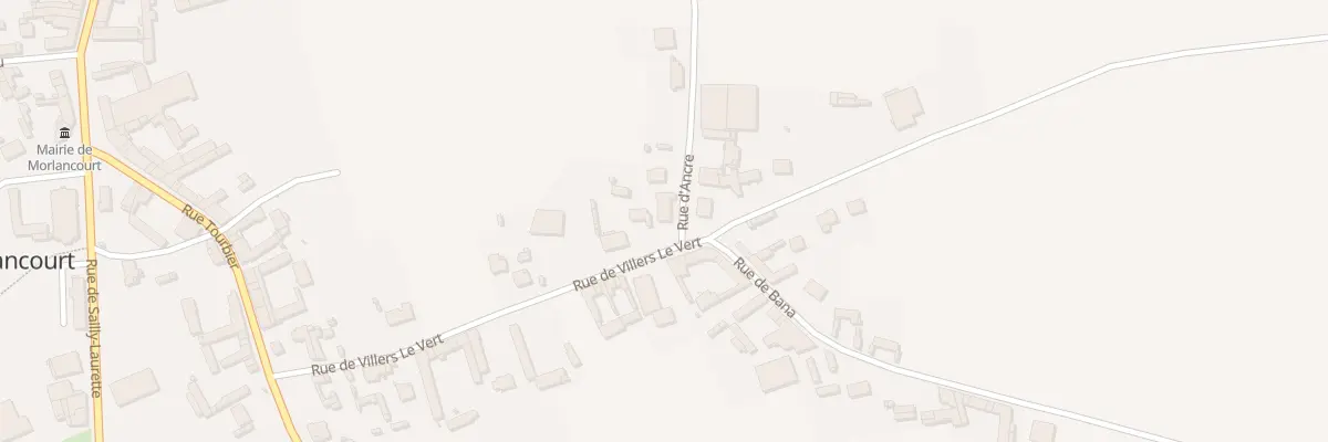 Plan du 1 Rue d’Ancre à Morlancourt