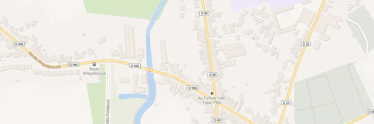 Plan du 23 Rue Gambetta à Merville