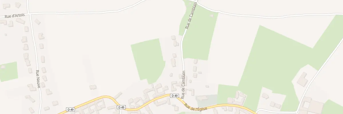 Plan du 2B Rue de Camblain à Frévin-Capelle