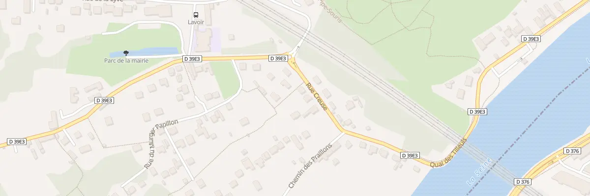 Plan du 91 Rue Creuse au Mée-sur-Seine