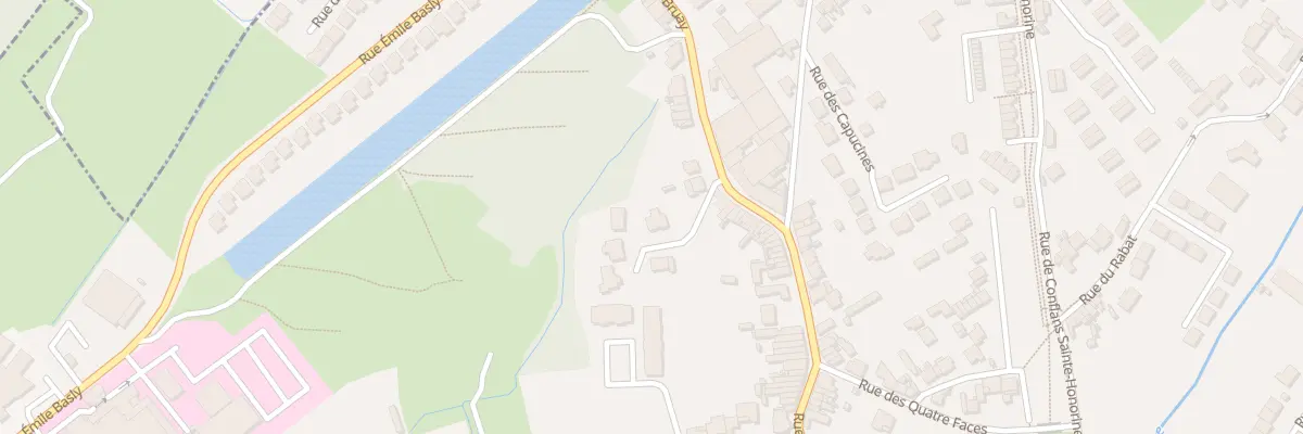 Plan du 317E Rue du Quai de Bruay à Béthune