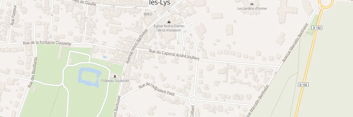 Plan du 124 Rue du Caporal Joubert à Dammarie-les-Lys