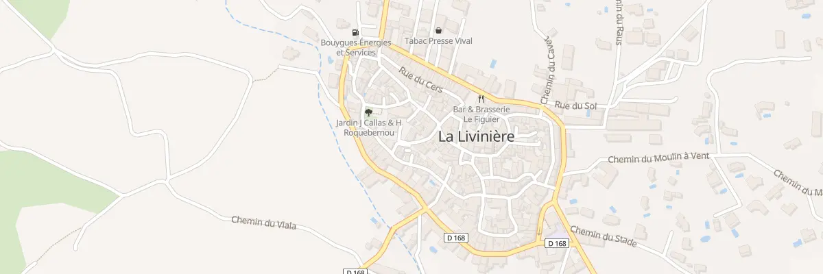 Plan du 3 Pl de l’Eglise à La Livinière