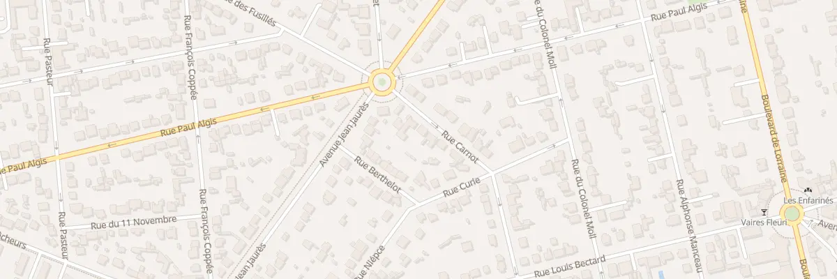 Plan du 10 Rue Carnot à Vaires-sur-Marne
