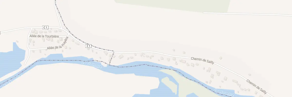 Plan du 23 Che de Sailly à Chipilly