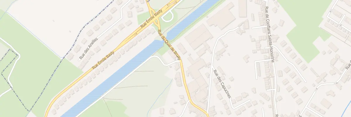 Plan du 441 Rue du Quai de Bruay à Béthune