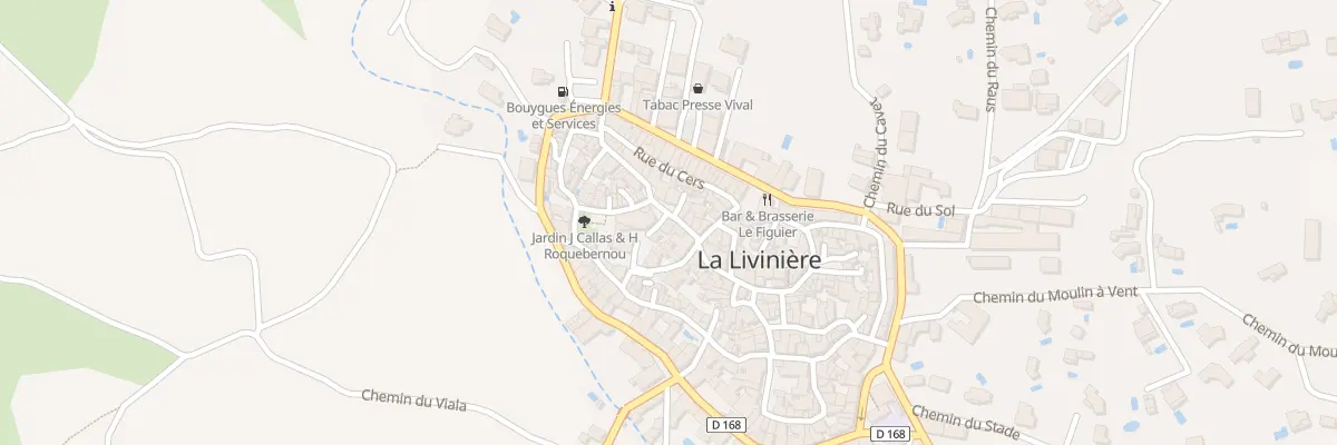 Plan du 23 Rue du Marché Couvert à La Livinière