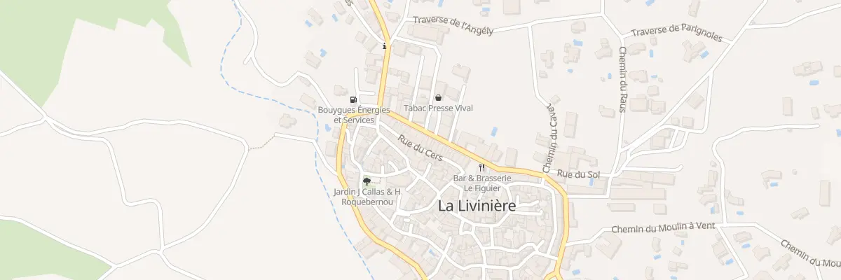 Plan du 15 Rte des Meulieres à La Livinière