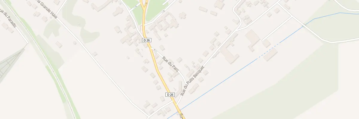 Plan du 75 Rue du Parc à Moyenneville