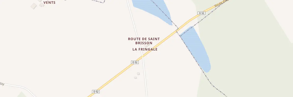 Plan du 5189 La Fringale à Autry-le-Châtel