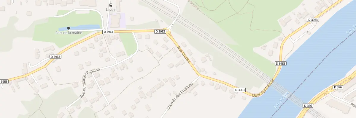 Plan du 73 Rue Creuse au Mée-sur-Seine