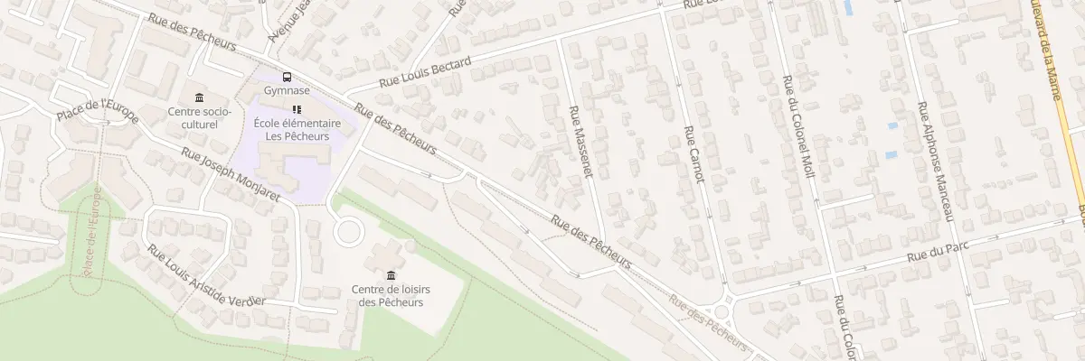 Plan du 38 Rue des Pêcheurs à Vaires-sur-Marne