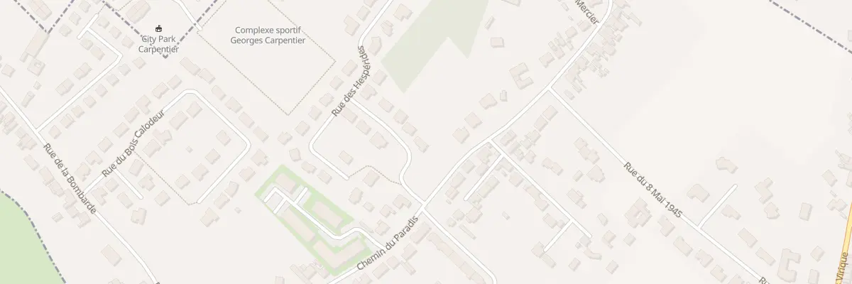 Plan du 18 Rue des Hespérides à Verquin