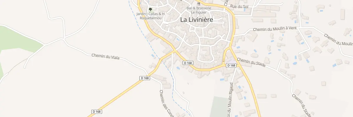 Plan du 17 Rte des Mourgues à La Livinière