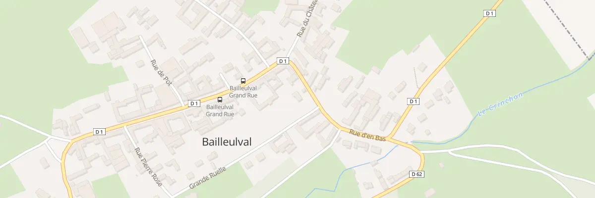 Plan du 2 Rue d’En Bas à Bailleulval
