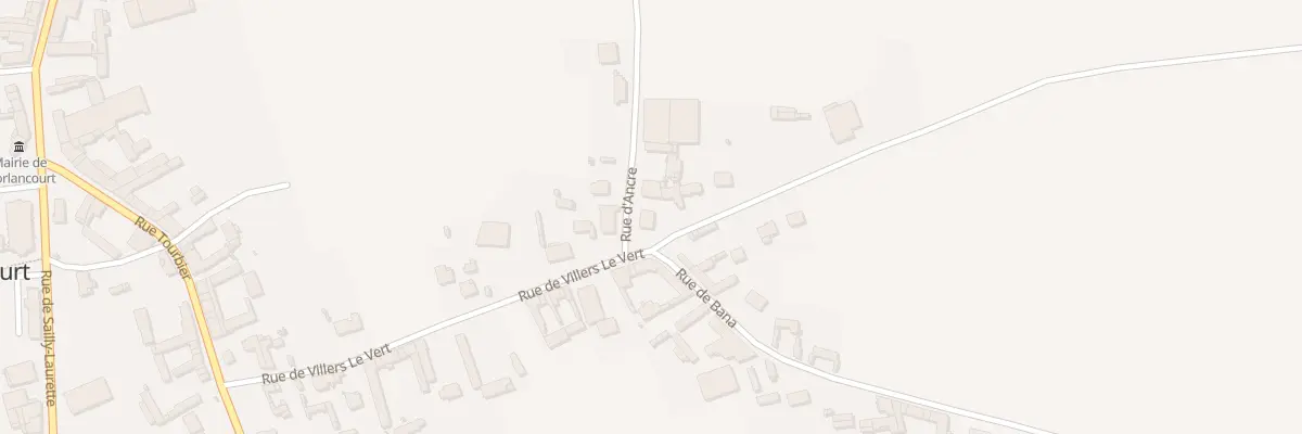 Plan du 2A Rue d’Ancre à Morlancourt