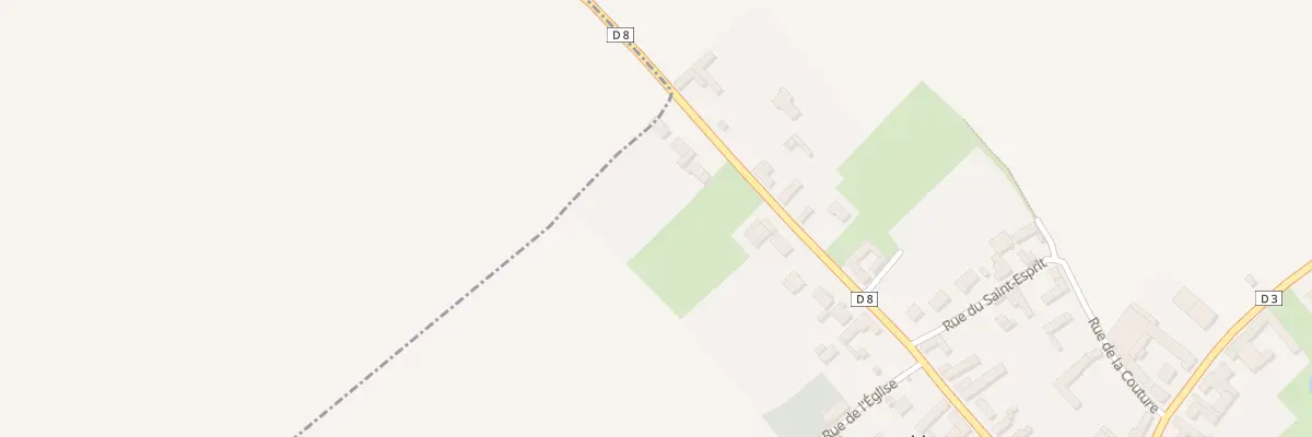 Plan du 21 Rue de Bienvillers à Hannescamps