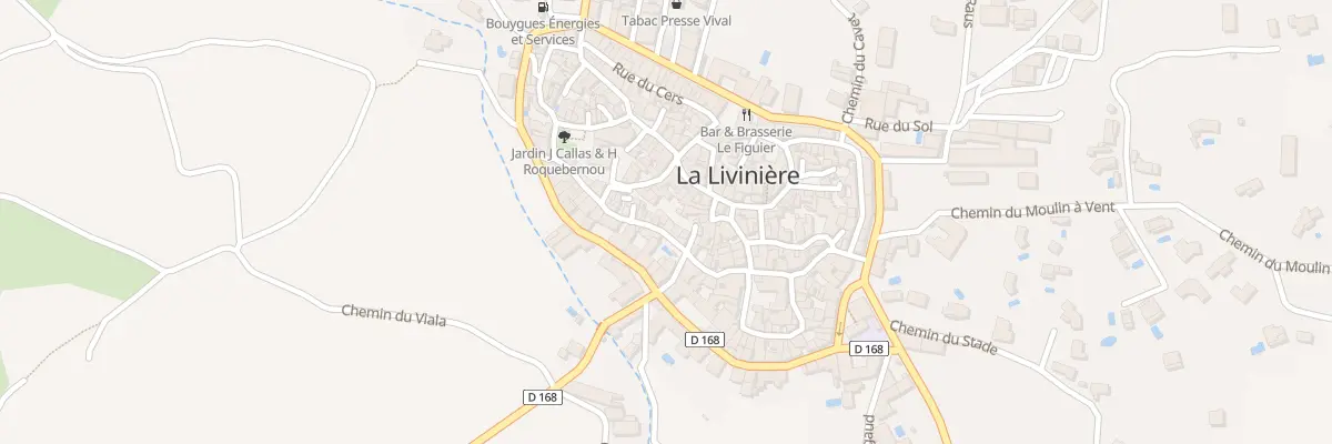 Plan du 8 Rue du Vieux Pressoir à La Livinière