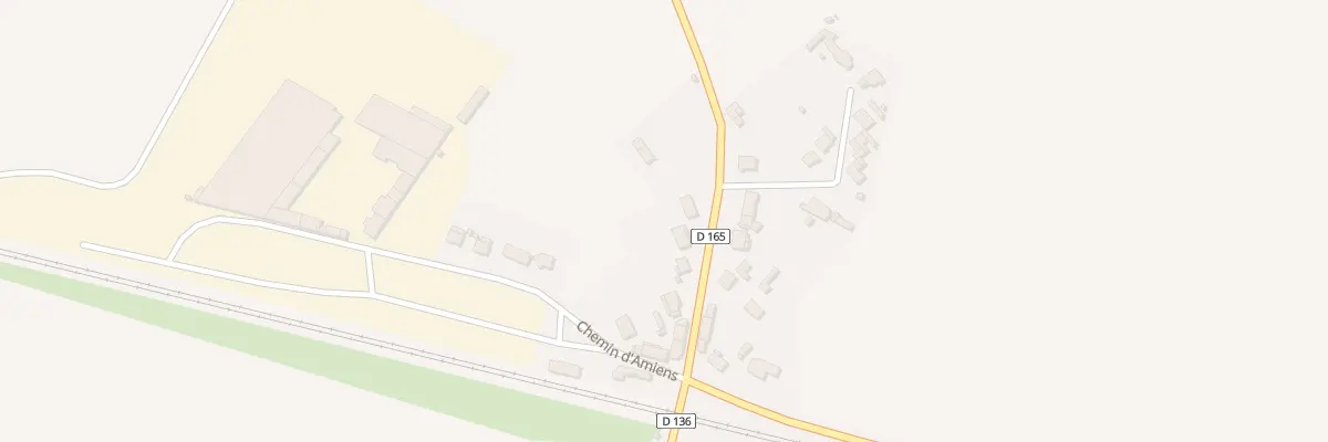 Plan du 5B Rue de Bayonvillers à Daours
