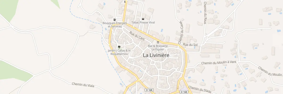 Plan du 20 Rue du Marché Couvert à La Livinière