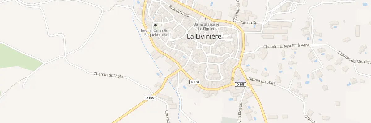 Plan du 3 Rue La Calade à La Livinière