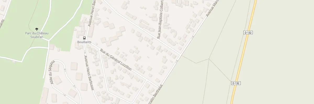 Plan du 250 Rue Sadi Carnot à Dammarie-les-Lys