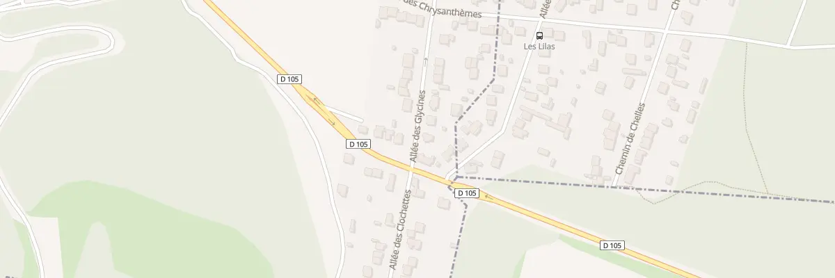 Plan du 127 All des Glycines à Villeparisis