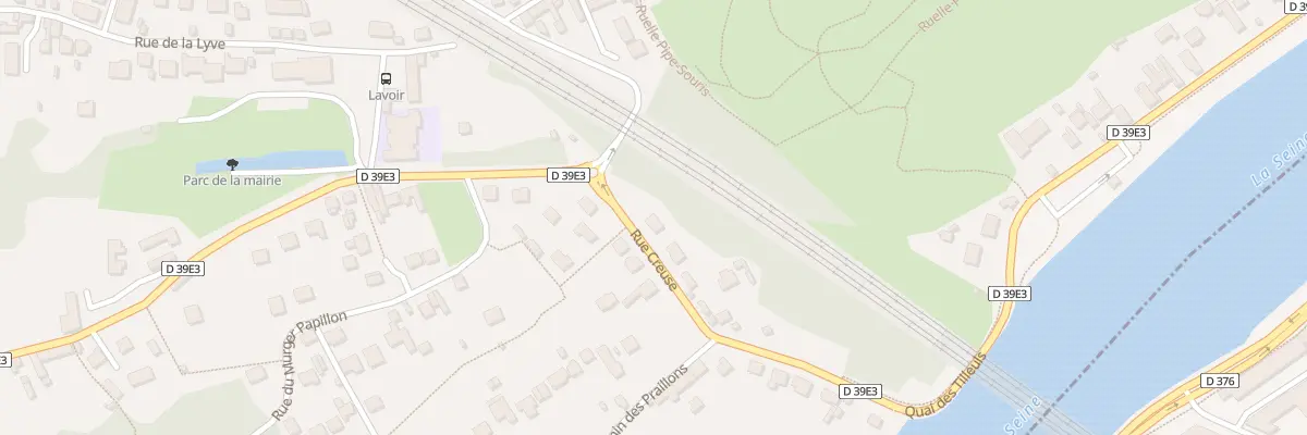 Plan du 100 Rue Creuse au Mée-sur-Seine