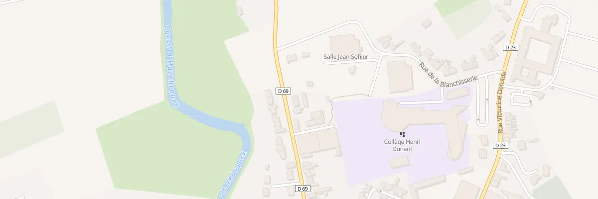 Plan du 66 Rue Gambetta à Merville