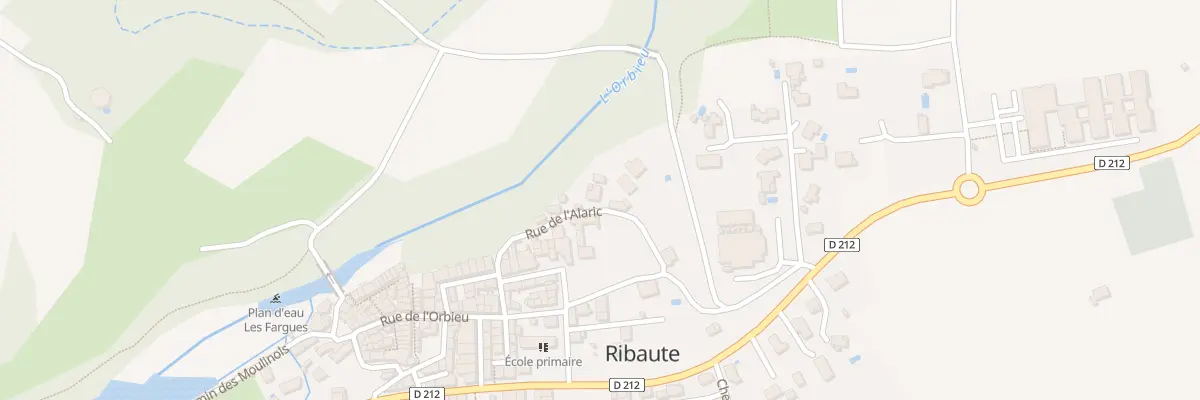 Plan du 11 Rue de l’Alaric à Ribaute