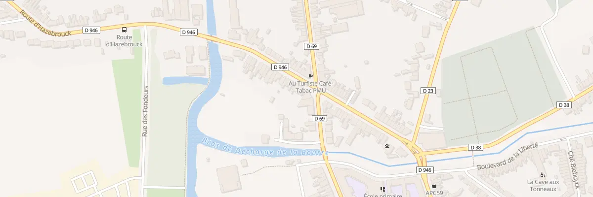 Plan du 35 Rue Faidherbe à Merville