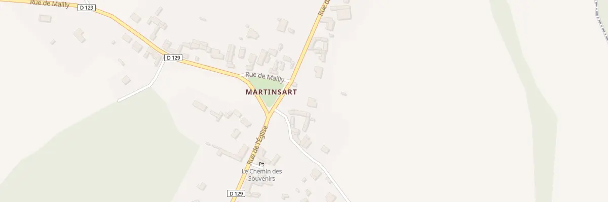 Plan du 6 Rue de Mesnil à Mesnil-Martinsart