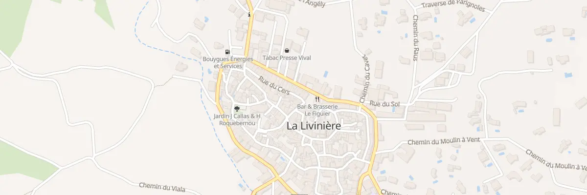 Plan du 3 Rue du Cers à La Livinière