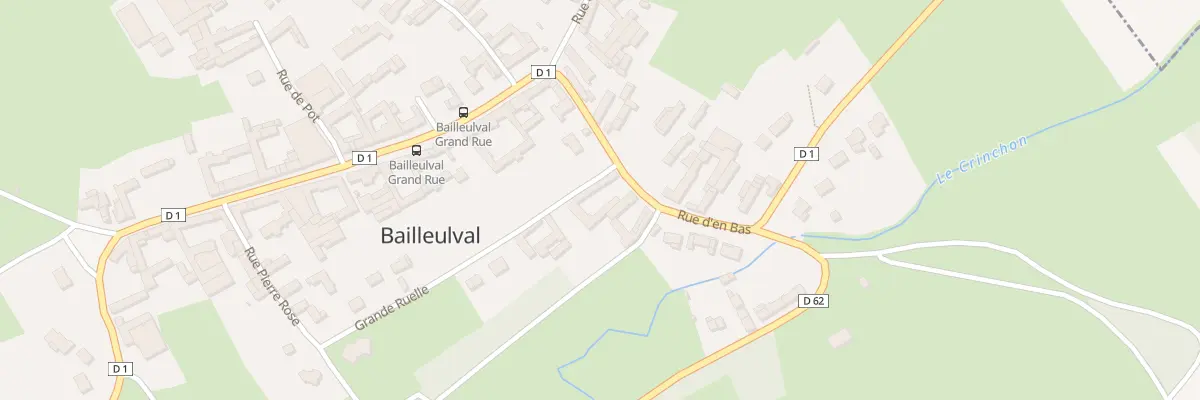Plan du 4 Rue d’En Bas à Bailleulval