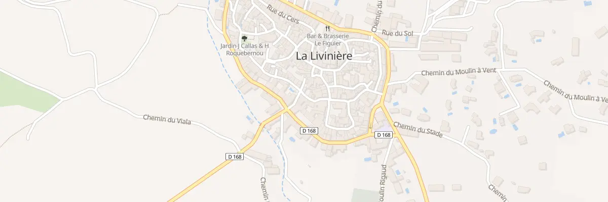Plan du 21 Rue de la Taillanderie à La Livinière