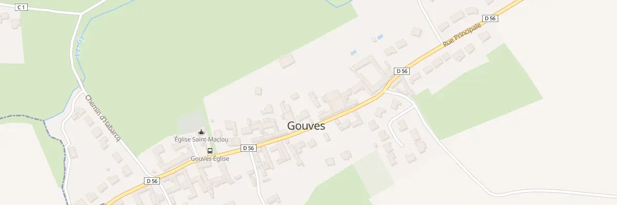 Plan du 18 Rue Principale à Gouves
