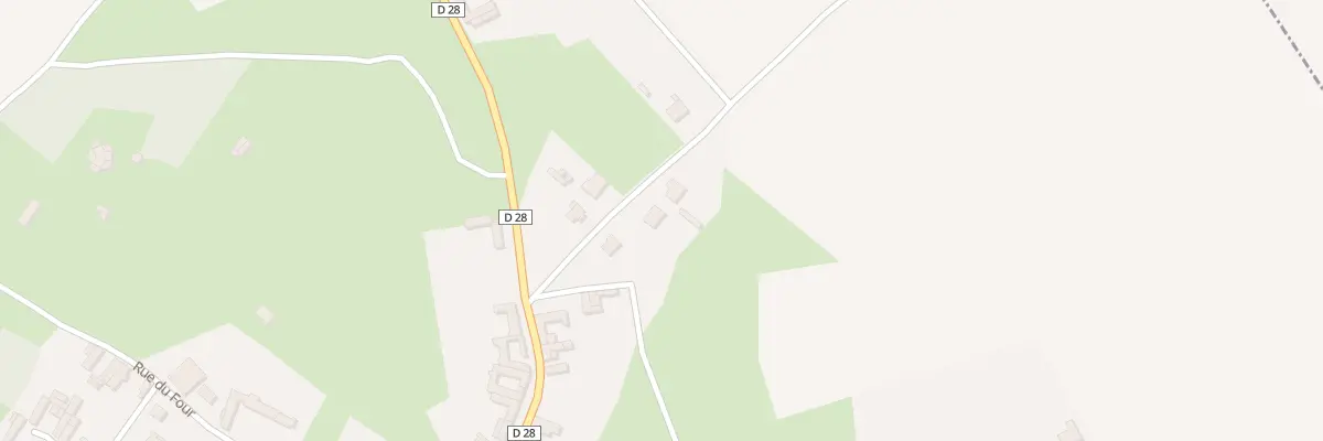 Plan du 4 Che de Gommecourt à Hébuterne