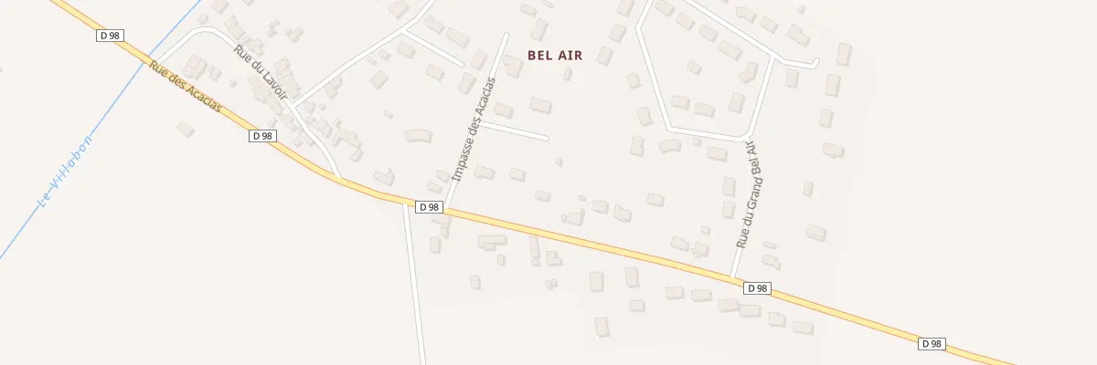 Plan du 20 Rue des Acacias à Farges-en-Septaine