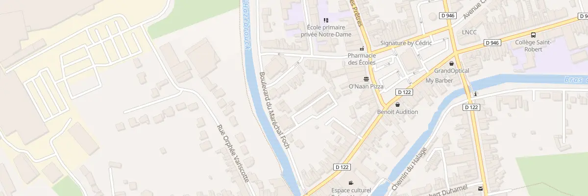 Plan du 27 Rue Marcel Lefebvre à Merville