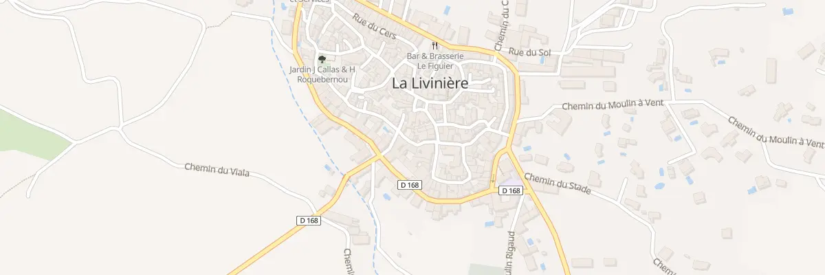Plan du 14 Rue de la Taillanderie à La Livinière