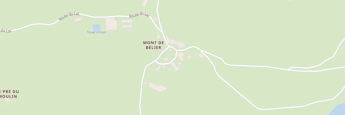 Plan du 2 Mont de Bélier à Saint-Étienne-de-Chomeil