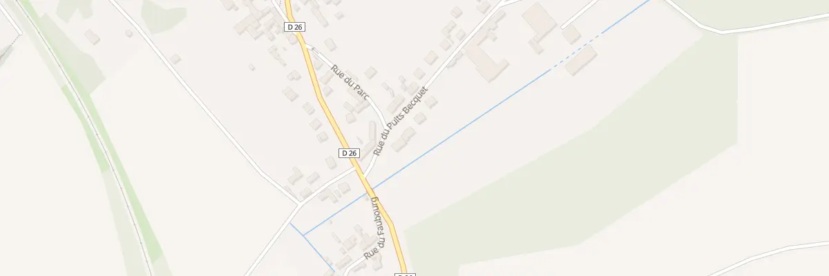 Plan du 315 Rue du Puits Becquet à Moyenneville