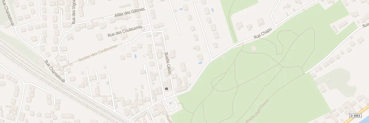 Plan du 830 Rue Chapu au Mée-sur-Seine