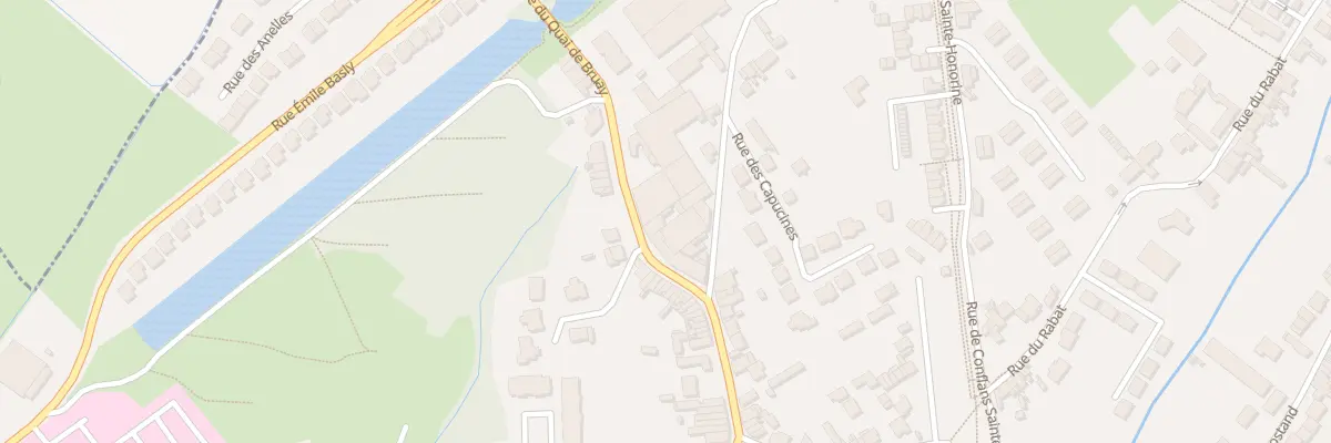 Plan du 324 Rue du Quai de Bruay à Béthune