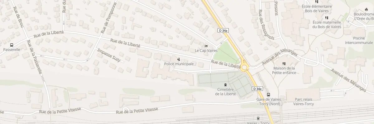 Plan du 5 Rue de la Liberté à Vaires-sur-Marne