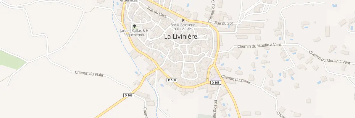 Plan du 12 Rue de la Taillanderie à La Livinière